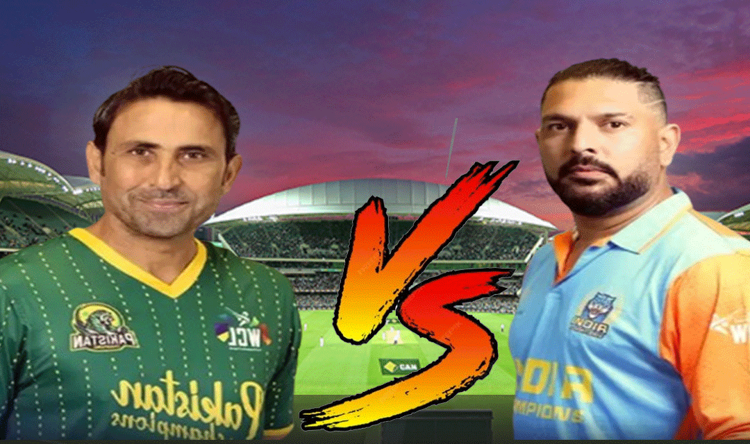 Grand Final between Pakistan and India in World Championship of Legends.