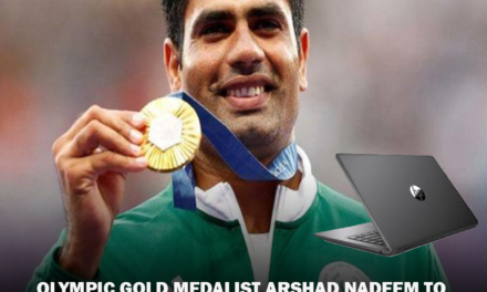 Olympic Gold Medalist Arshad Nadeem to Giveaway 100 Laptops to Students